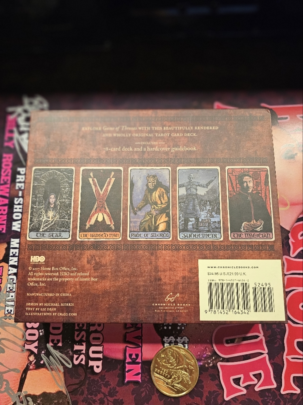 Game of Thrones Tarot Deck - Picture 2 of 6